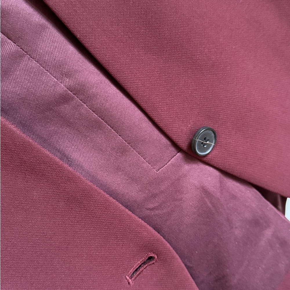 Club Monaco Deep Burgundy Blazer - Picture 4 of 6